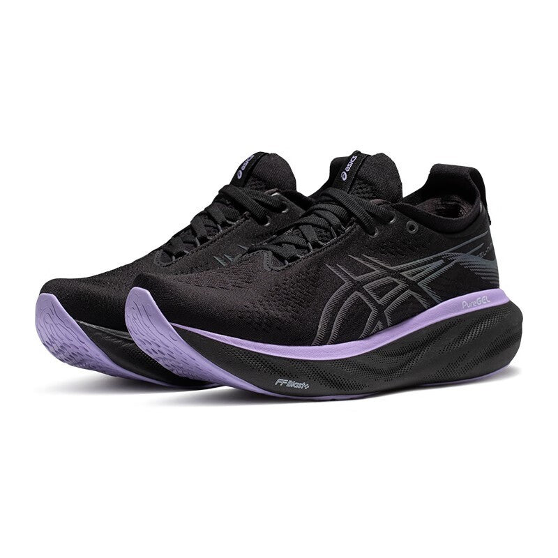 Tênis Asics Gel - Nimbus™ 25 Preto e Roxo