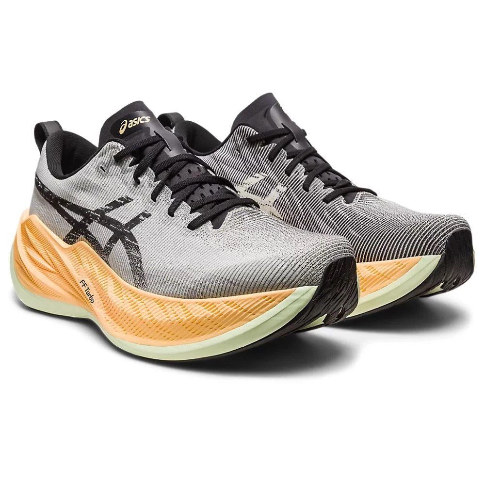Tênis Asics SuperBlast Cinza Laranja