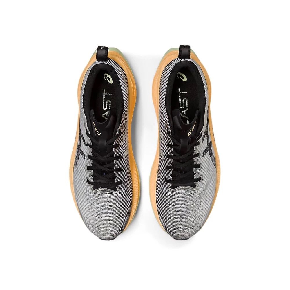 Tênis Asics SuperBlast Cinza Laranja