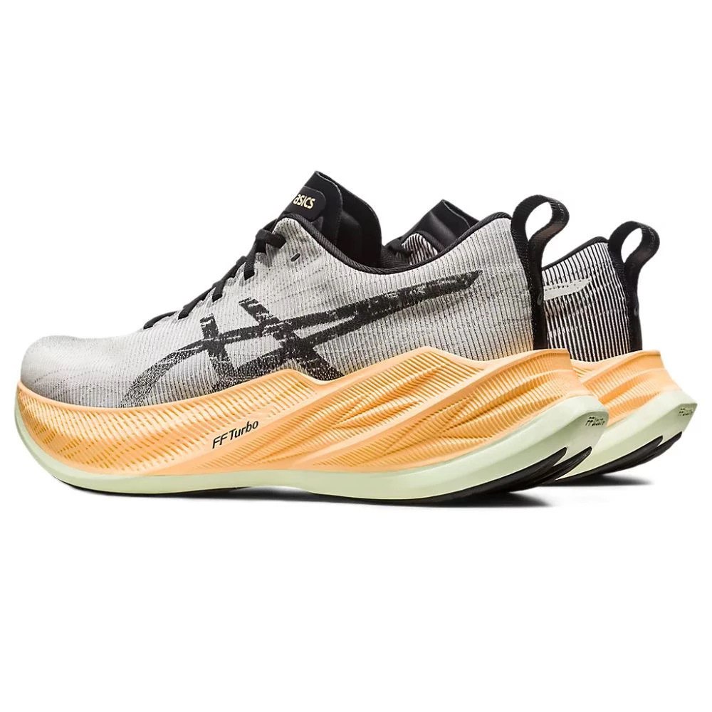 Tênis Asics SuperBlast Cinza Laranja