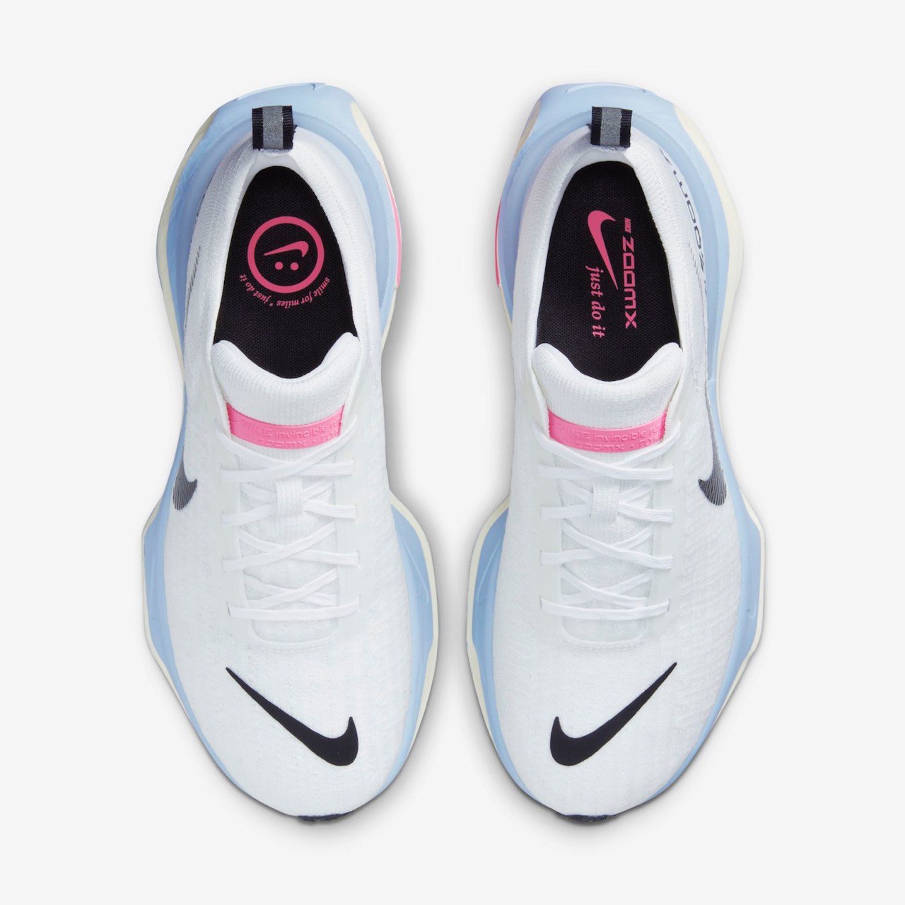 Tênis Nike Invincible Run 3 White Cobalt Bliss