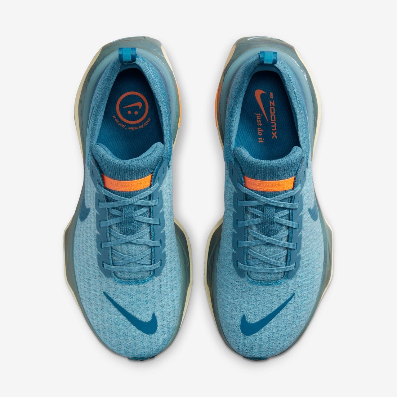 Tênis Nike Zoom X Invincible Run 3 Noise Aqua Green Abyss