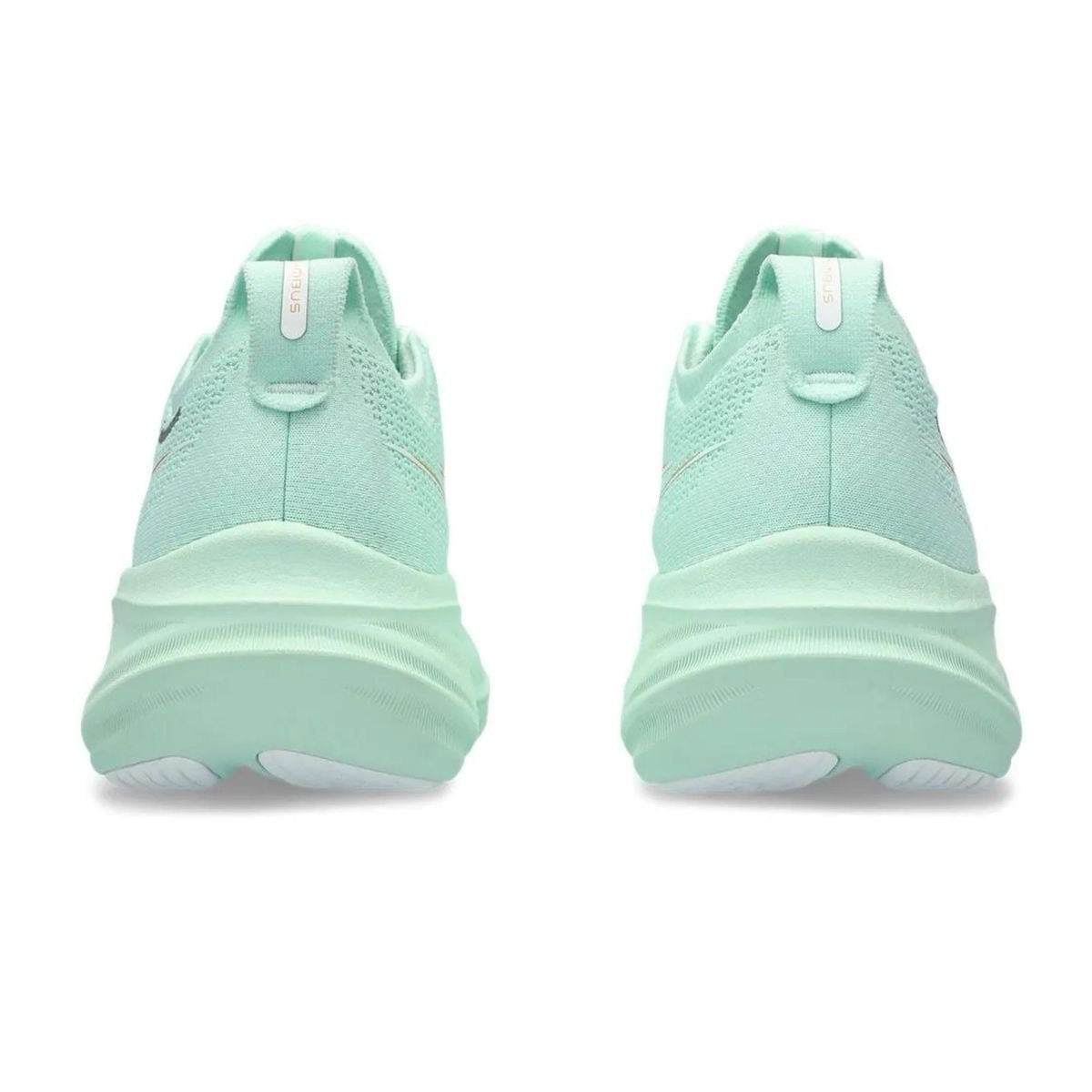 Tênis Asics Gel - Nimbus 26 - Verde com Branco e Dourado