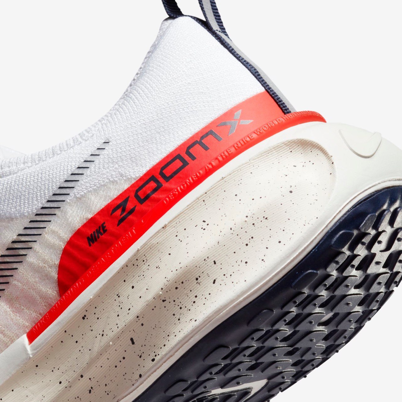 Tênis Nike Invincible Run 3 Branco Vermelho