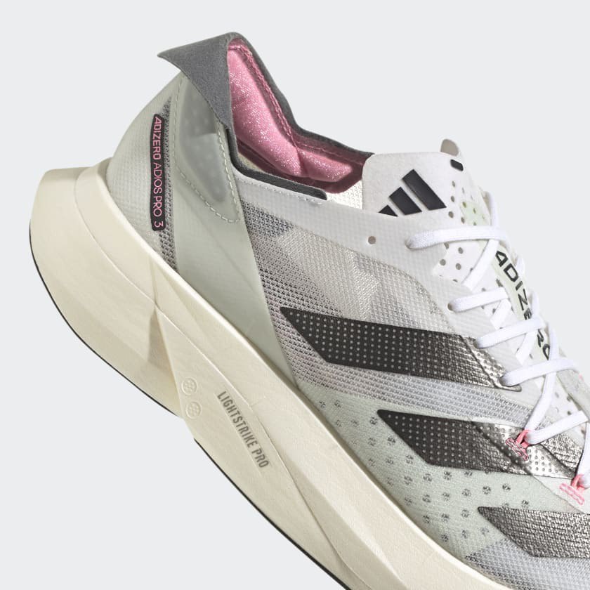 Tênis Adidas Adizero Adios Pro 3 - Branco Areia