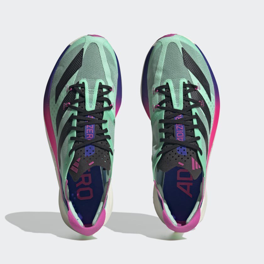 Tênis Adidas Adizero Adios Pro 3 - Verde Água/Preto/Rosa
