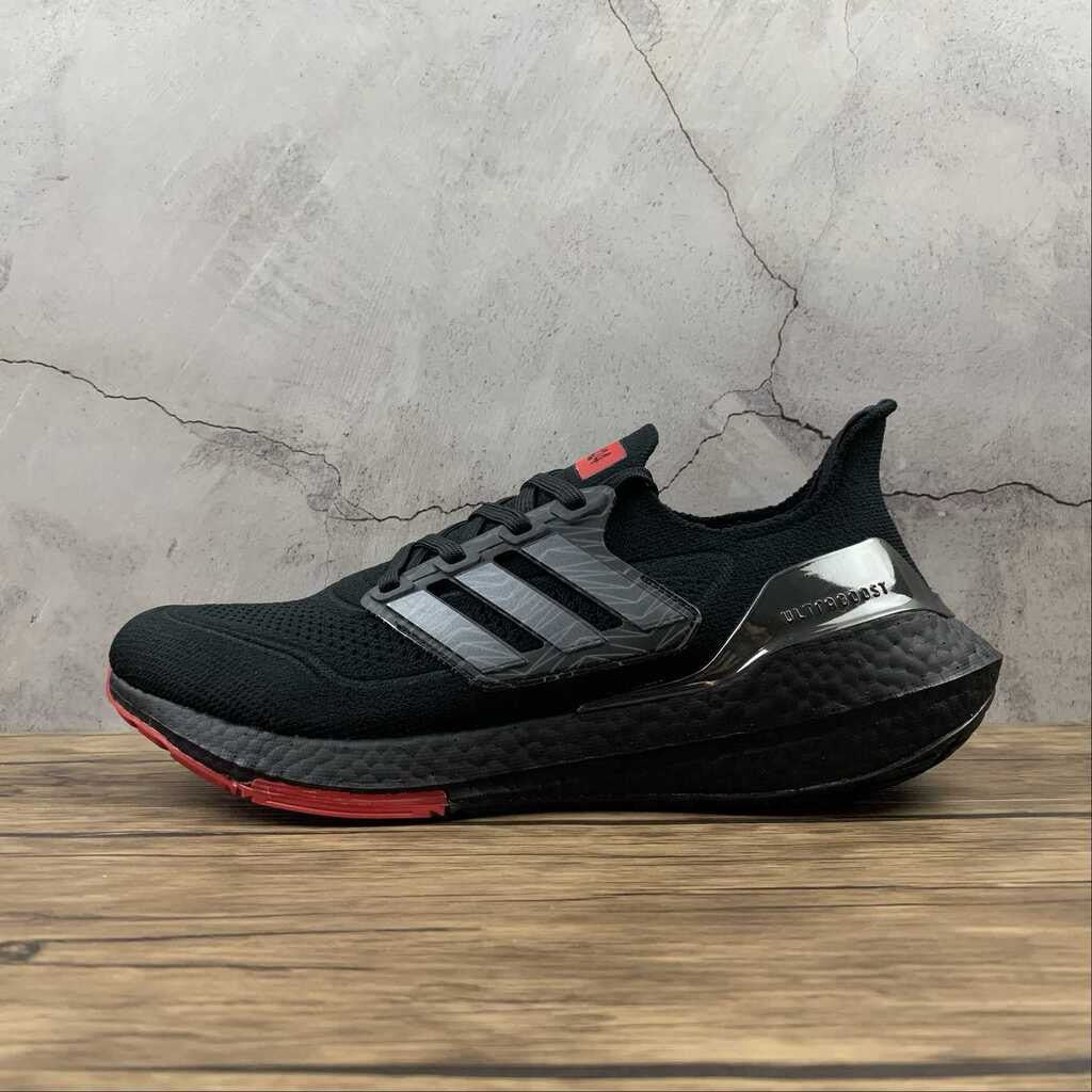 Tênis Adidas Ultraboost 21 Black Scarlet