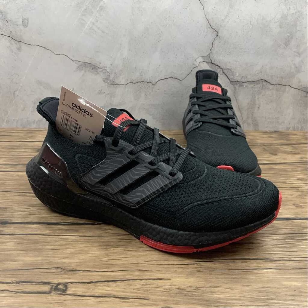 Tênis Adidas Ultraboost 21 Black Scarlet