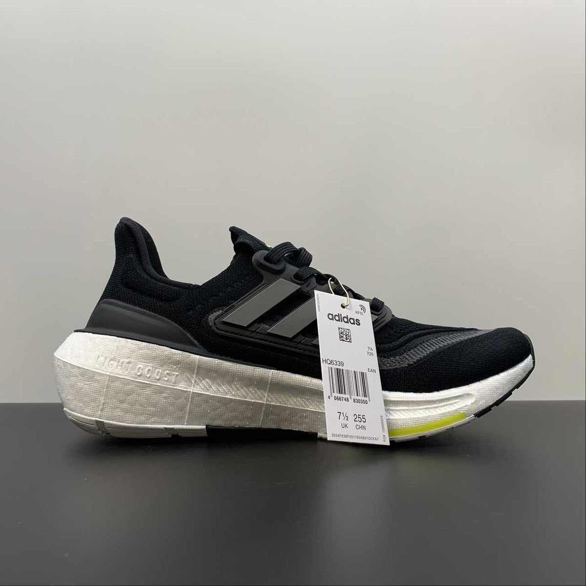 Tênis Adidas Ultraboost Light 23 Preto com Verde