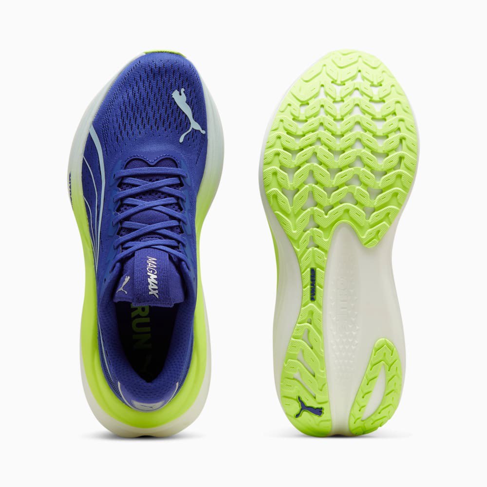 Tênis Puma MagMax NITRO - Azul com Verde