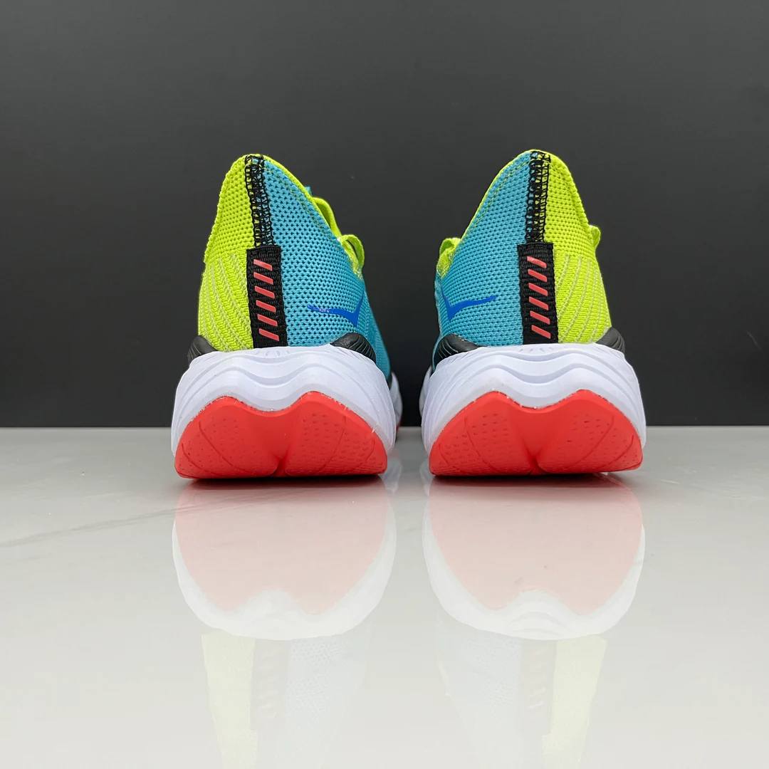Tênis Hoka Carbon X3 - Verde/Vermelho