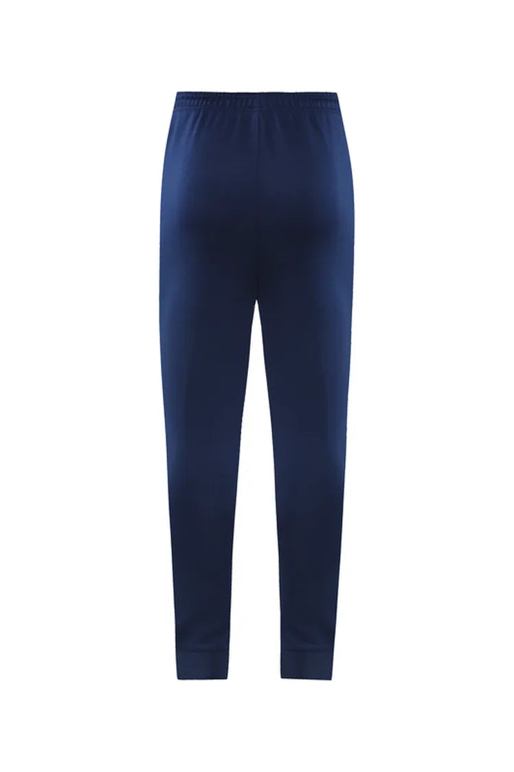 Conjunto Inglaterra Zíper Longo Azul