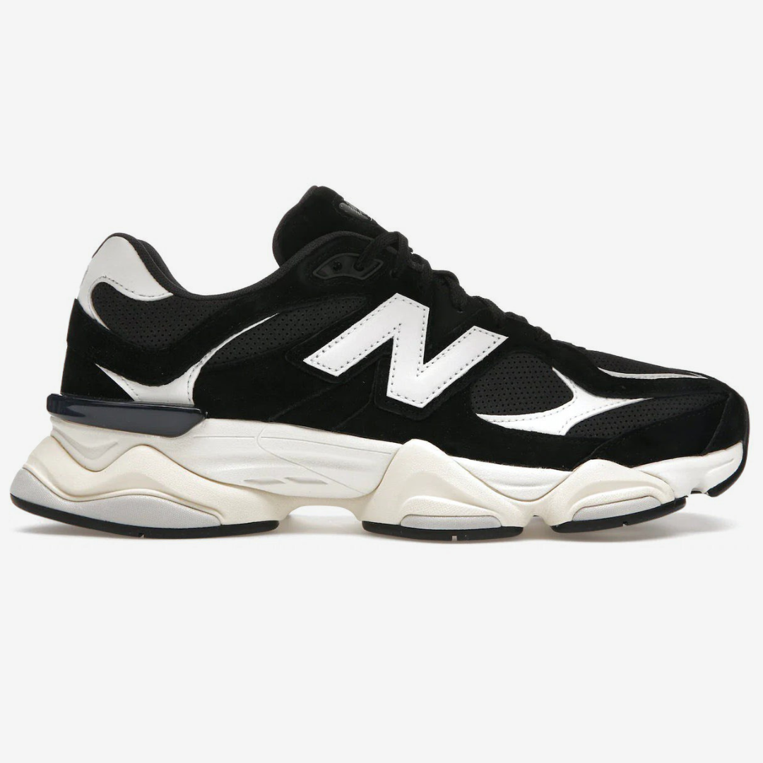 Tênis New Balance 9060 Sea Salt Black White